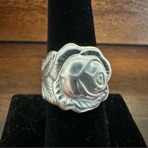 Rose Spoon Ring
